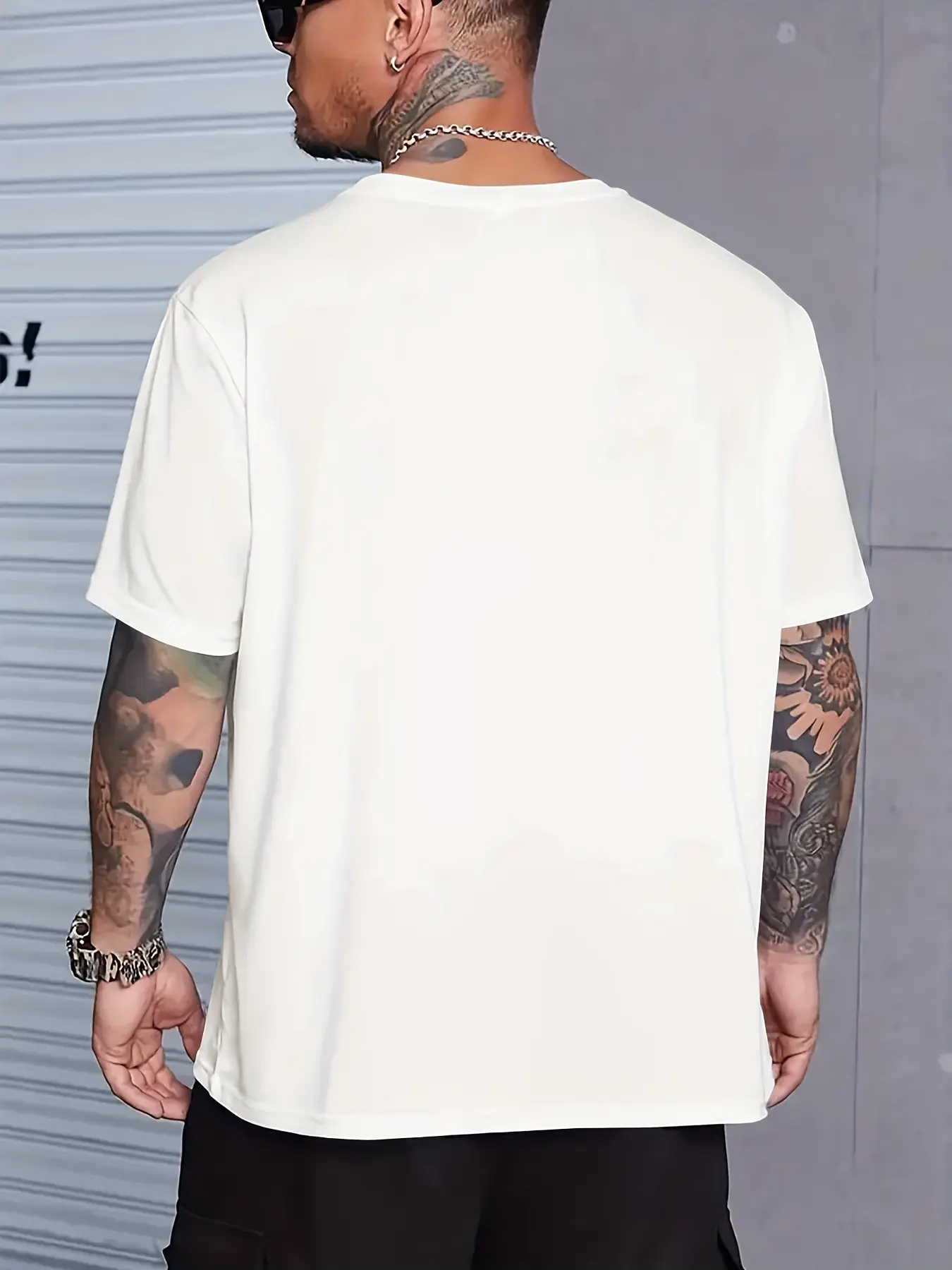 Men's Summer Casual Loose Size 100% Cotton Nah I'm Good Print Round Neck Short Sleeve T-shirt Top