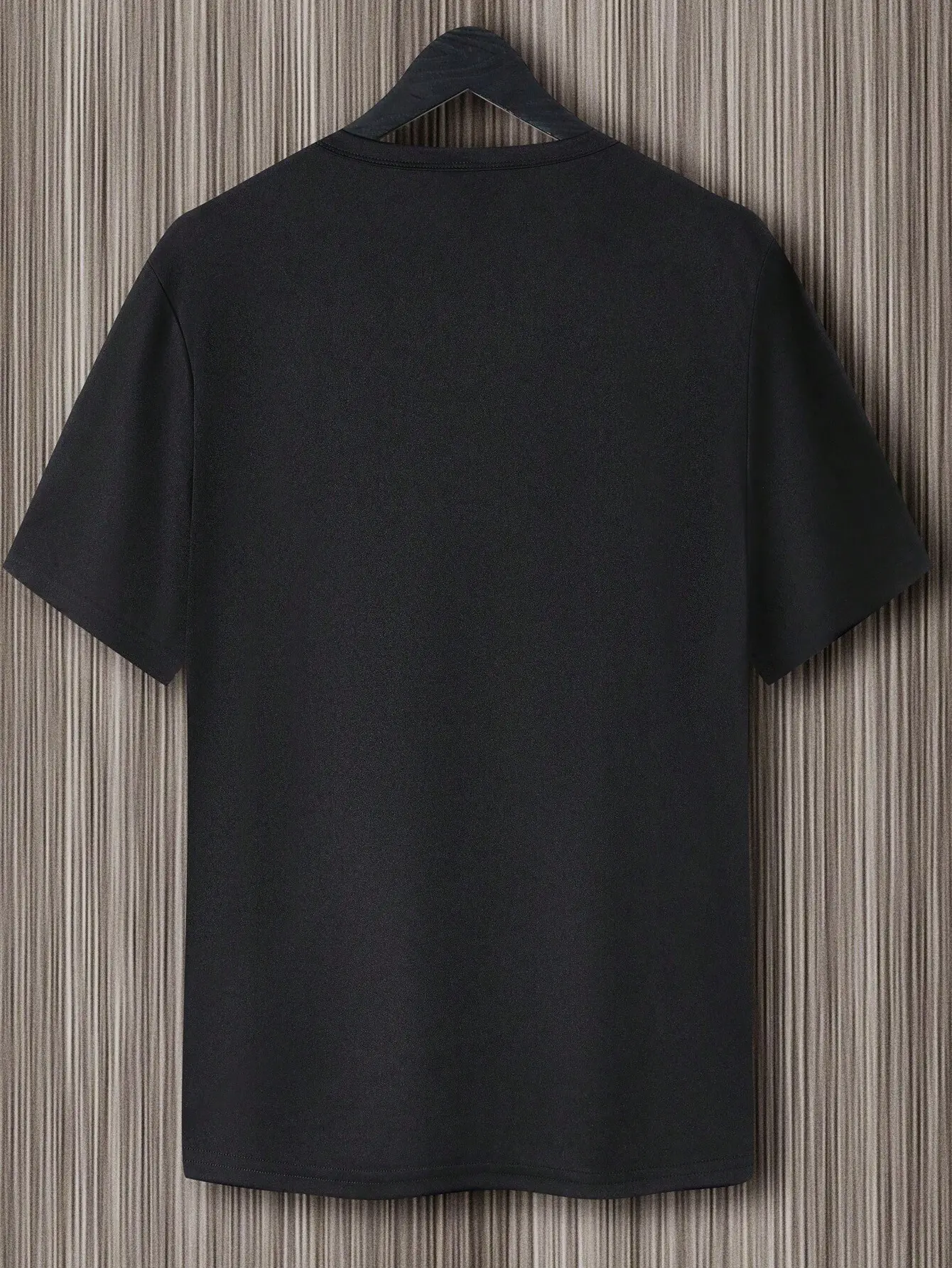 Men's 100% cotton summer loose and comfortable fashion cross print slim fit casual sports round neck short sleeved T-shirt top