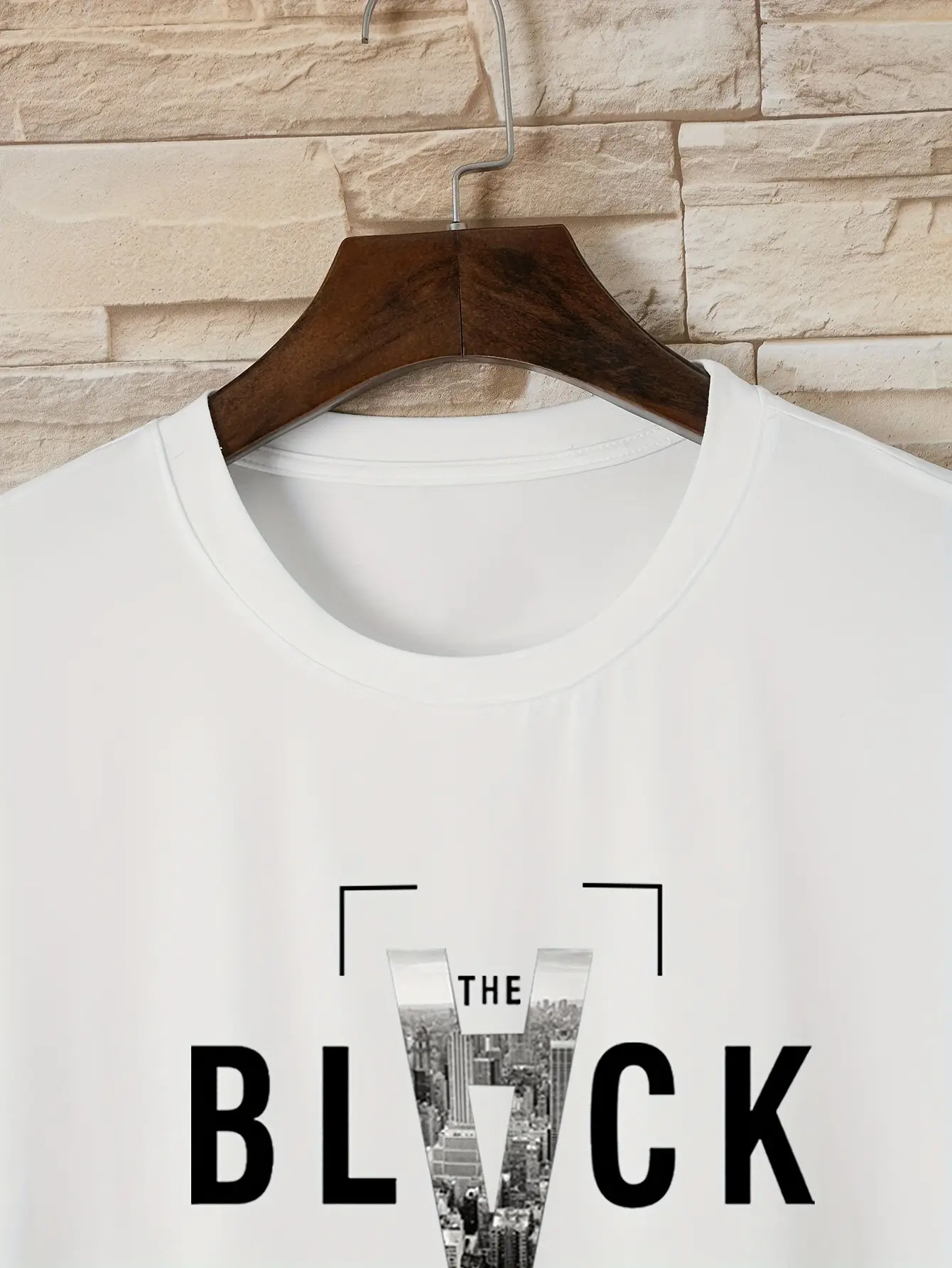 Men's summer 100% pure cotton fashionable casual loose creative letter printed sports round neck short sleeved T-shirt top