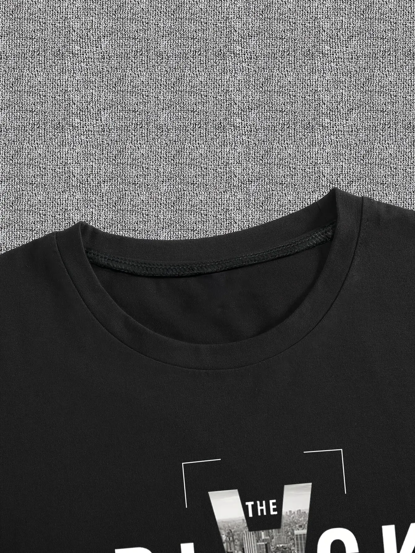 Men's summer 100% pure cotton fashionable casual loose creative letter printed sports round neck short sleeved T-shirt top