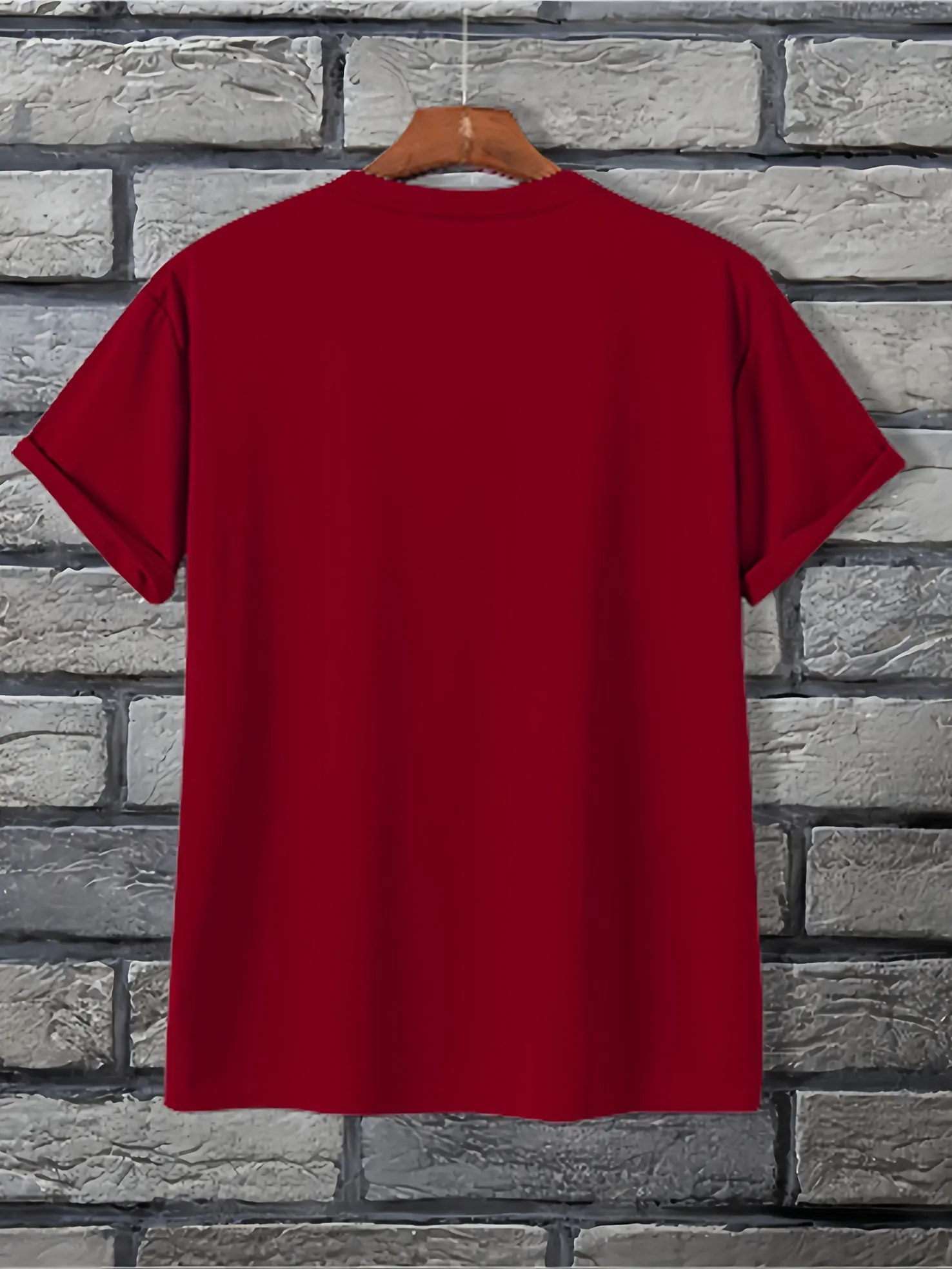 Men's summer 100% pure cotton fashionable casual loose Brooklyn New York printed sports round neck short sleeved T-shirt top