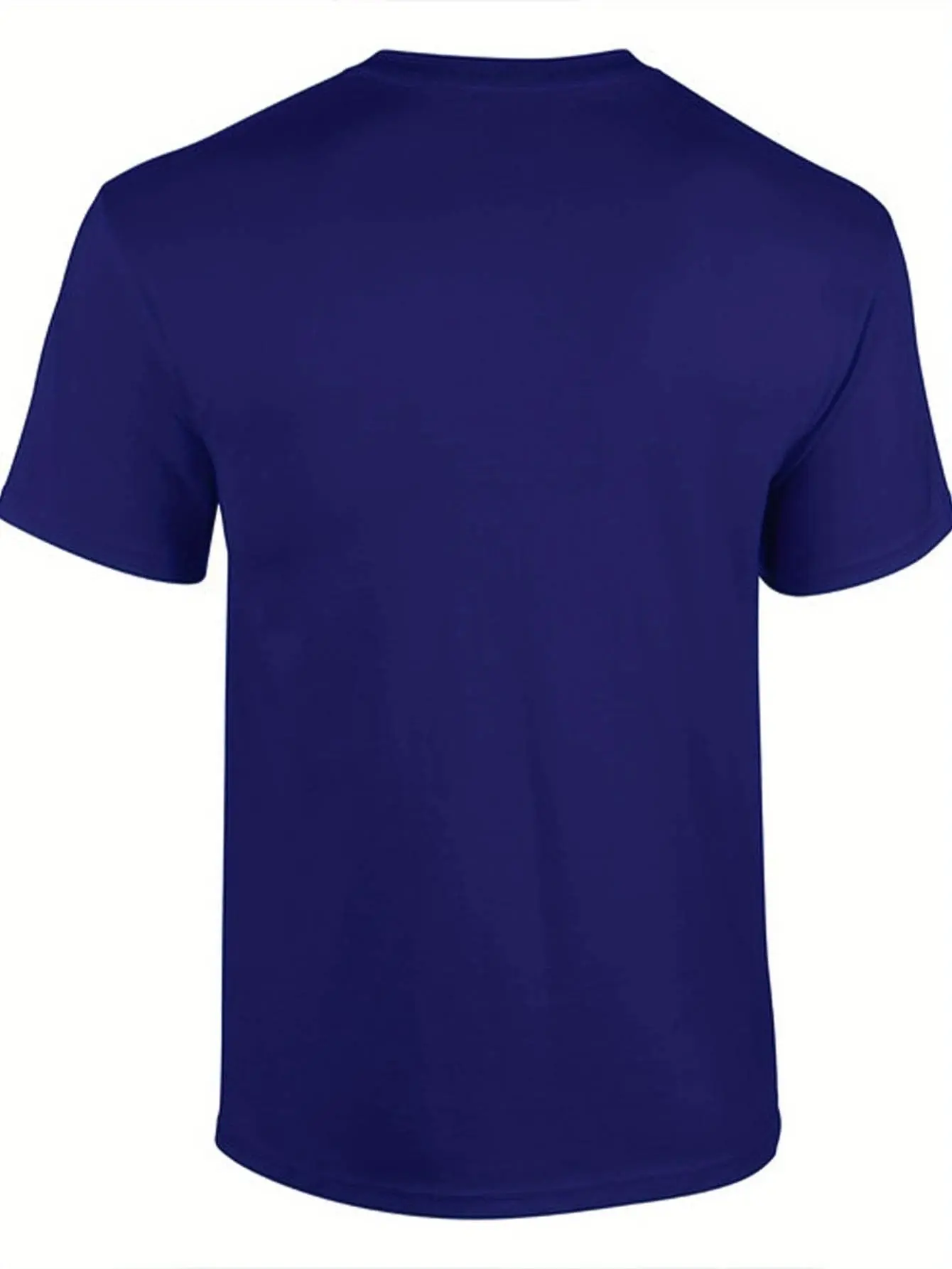 Men's summer 100 cotton fashionable sports casual loose retro snow mountain sunset printed round neck short sleeved T-shirt top