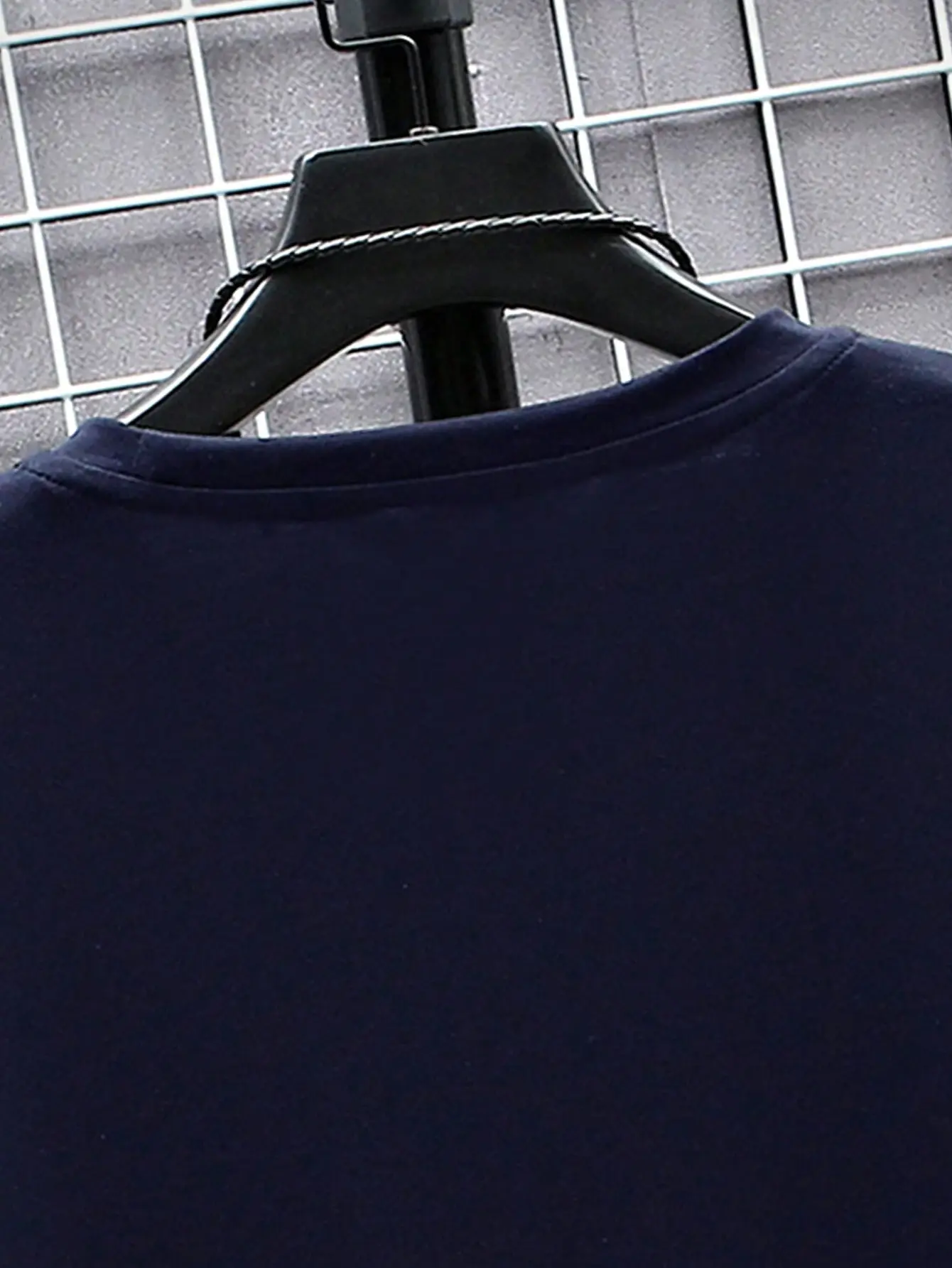 Men's 100% cotton summer loose size comfortable PARIS letter print slim fit casual sports round neck short sleeved T-shirt top