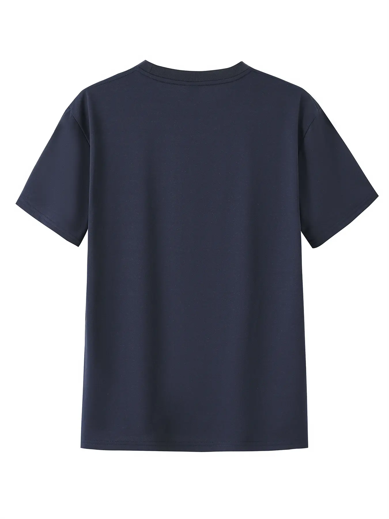 Men's Summer 100 Cotton Fashionable Casual Loose Large Heartbeat Creative Printed Sports Round Neck Short Sleeve T-shirt Top