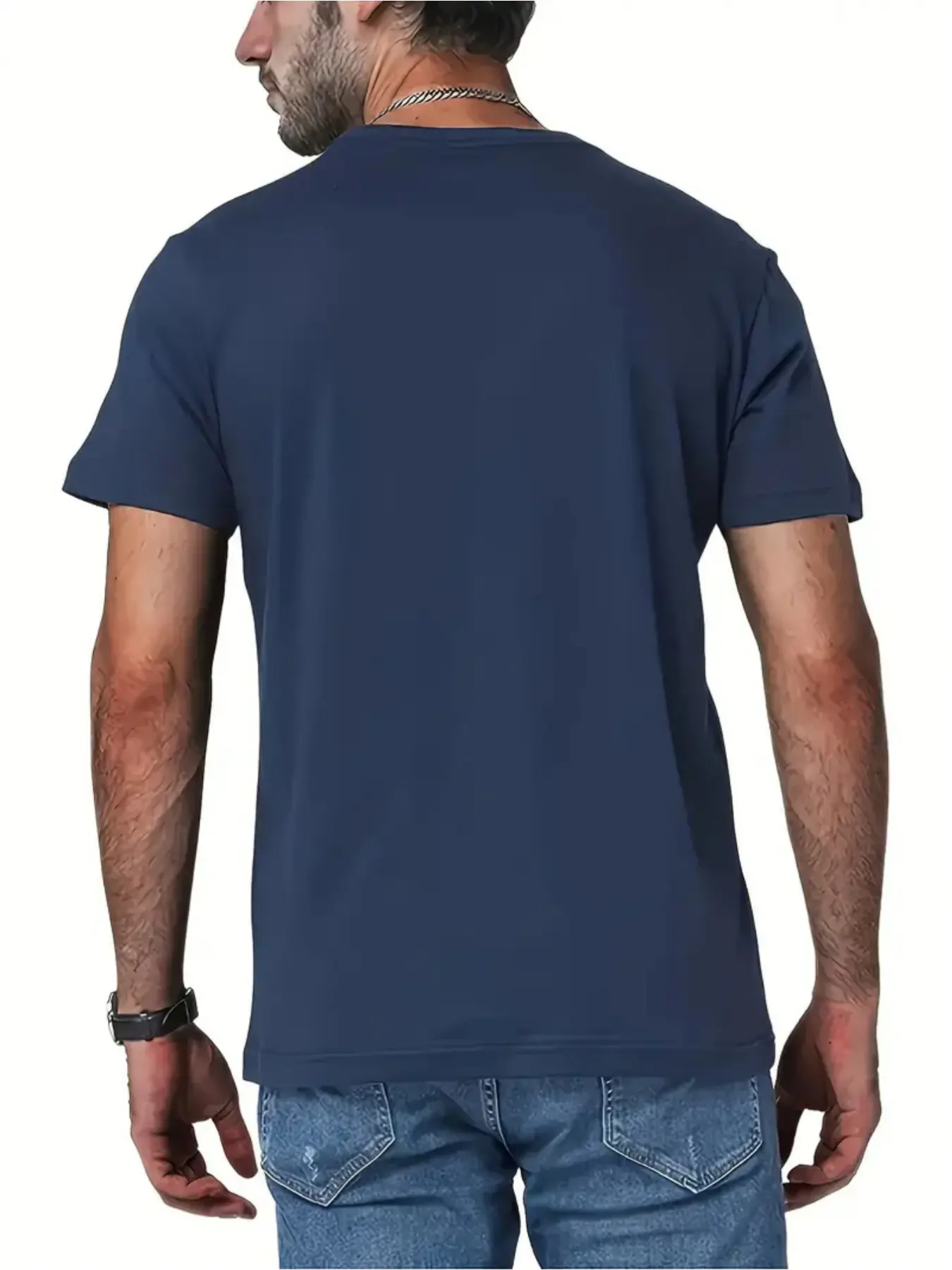 Men's summer 100 cotton fashionable casual sports loose heart-shaped circuit printed round neck short sleeved T-shirt top