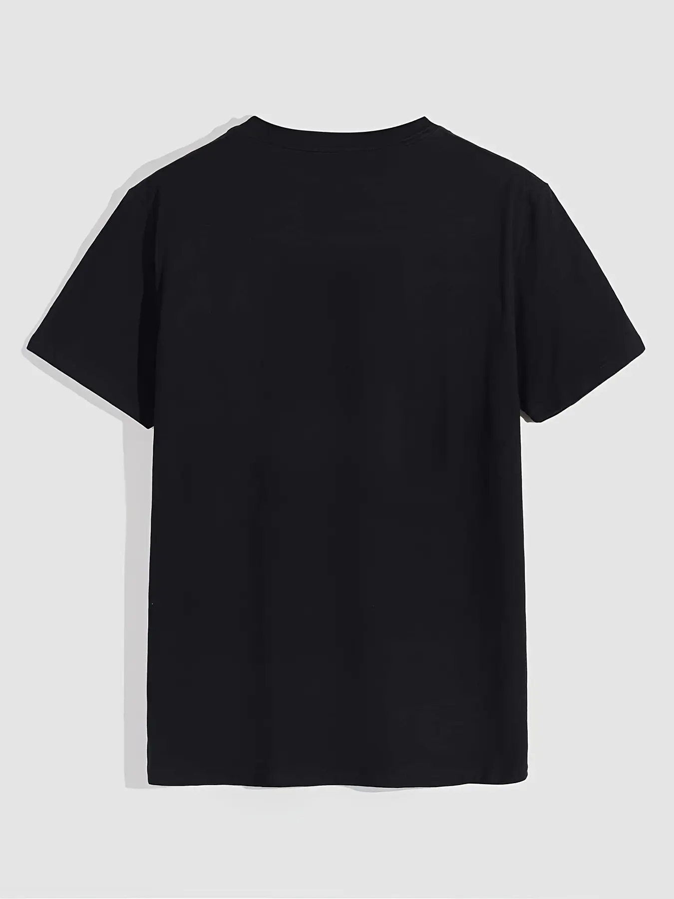 Men's 100% pure cotton summer loose size astronaut planet pattern print casual comfortable round neck short sleeved T-shirt top