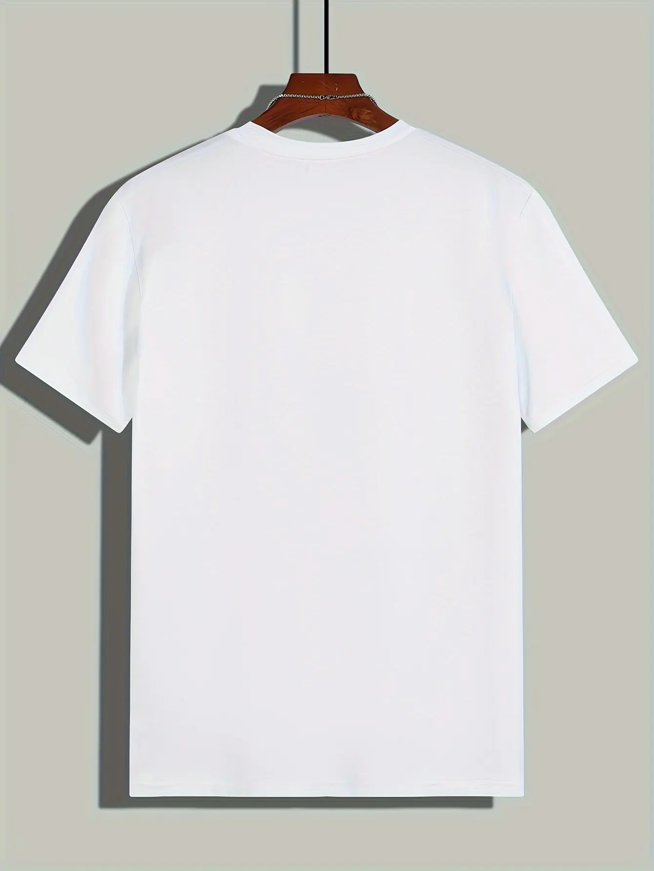 Men's summer 100% pure cotton fashionable casual sports loose trendy letter pattern printed round neck short sleeved T-shirt top