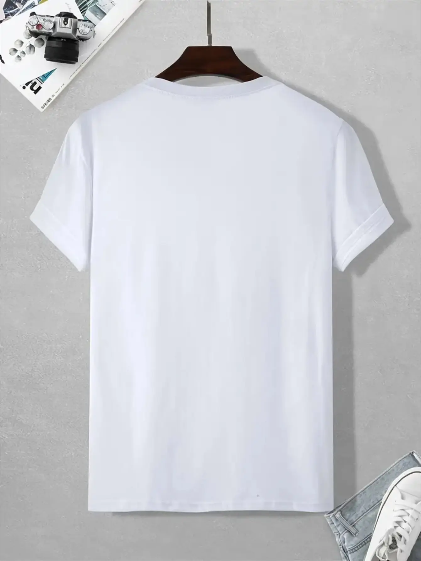 Men's Summer 100% Cotton Fashion Sports and Leisure Loose I Speak Sarcasm Graphic Printed Round Neck Short Sleeve T-shirt Top