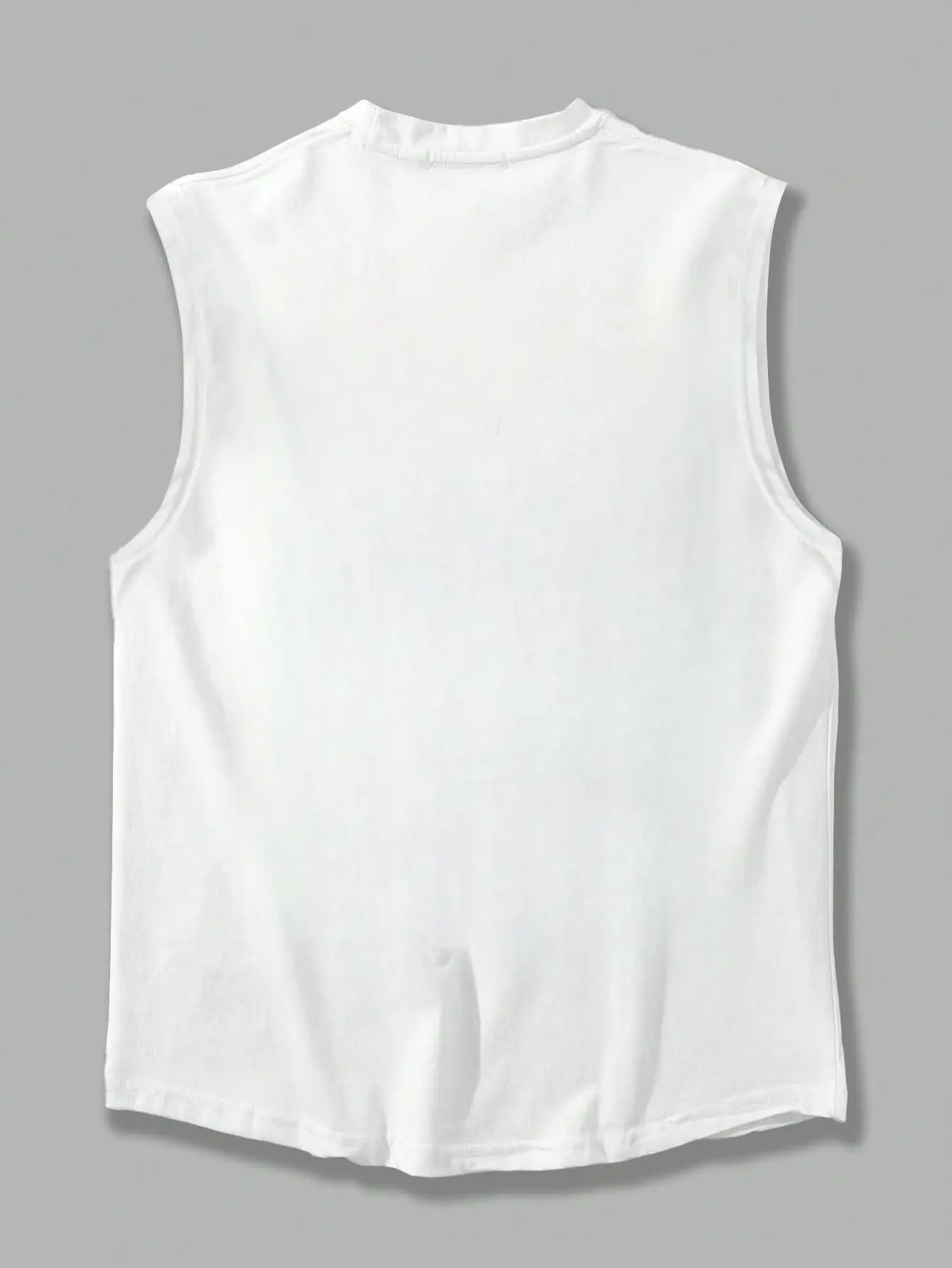 Men's summer fashion casual sports loose California pattern print comfortable breathable round neck sleeveless vest