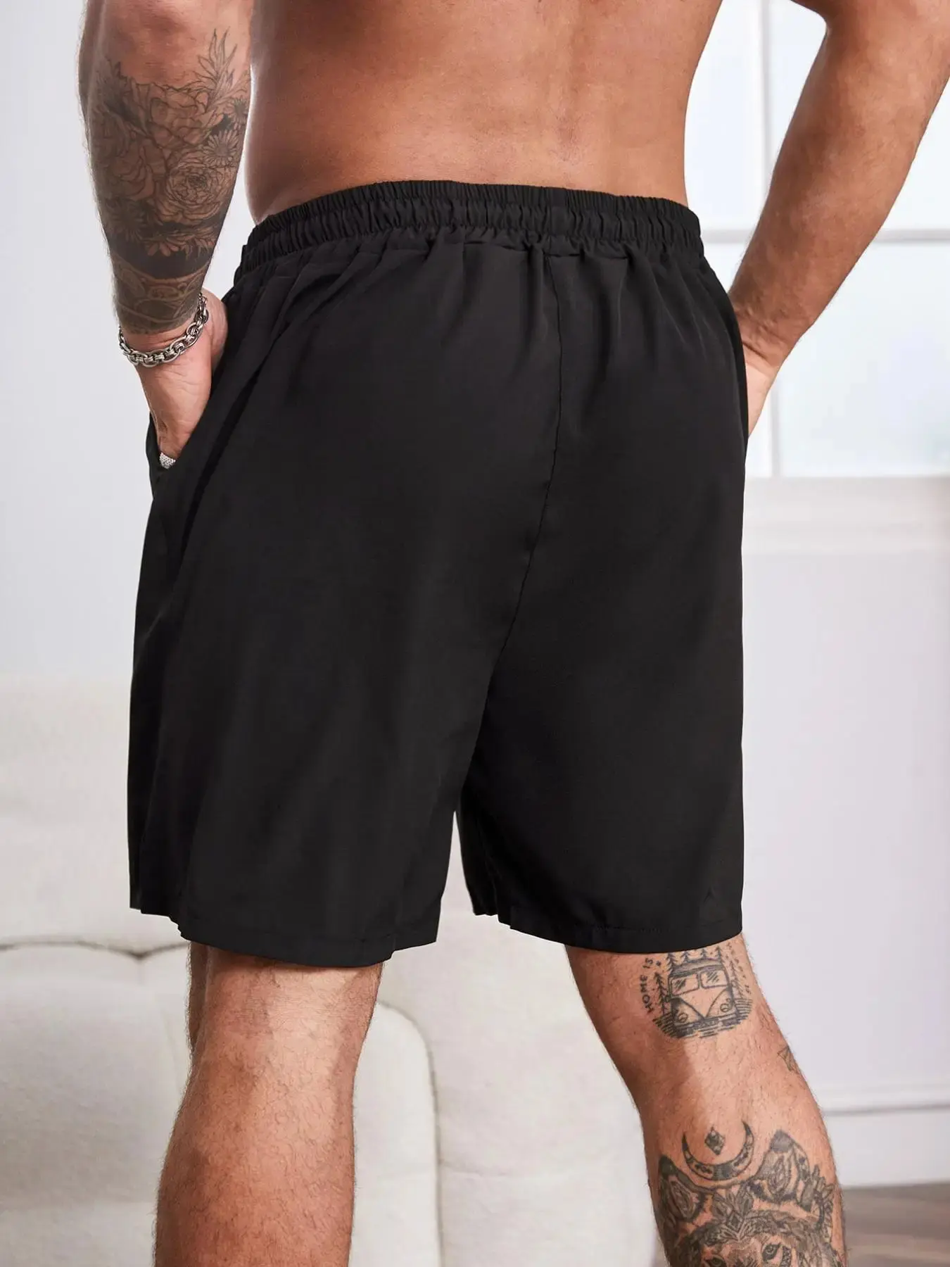 Men's Summer Sports Shorts  Sports Fitness Shorts Men Basketball Game Training Running Casual Loose Quick-Drying Five-Point Pant