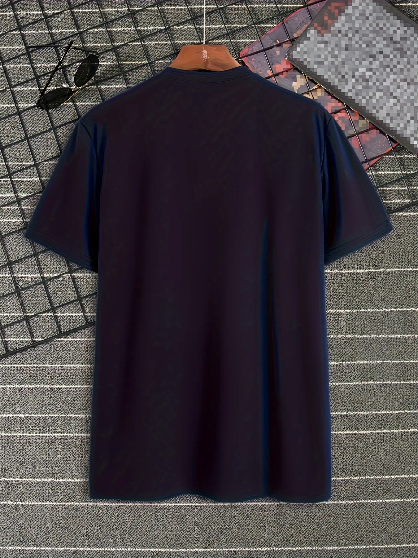 Men's summer 100% pure cotton fashionable casual loose sports BOSTON pattern printed round neck short sleeved T-shirt top