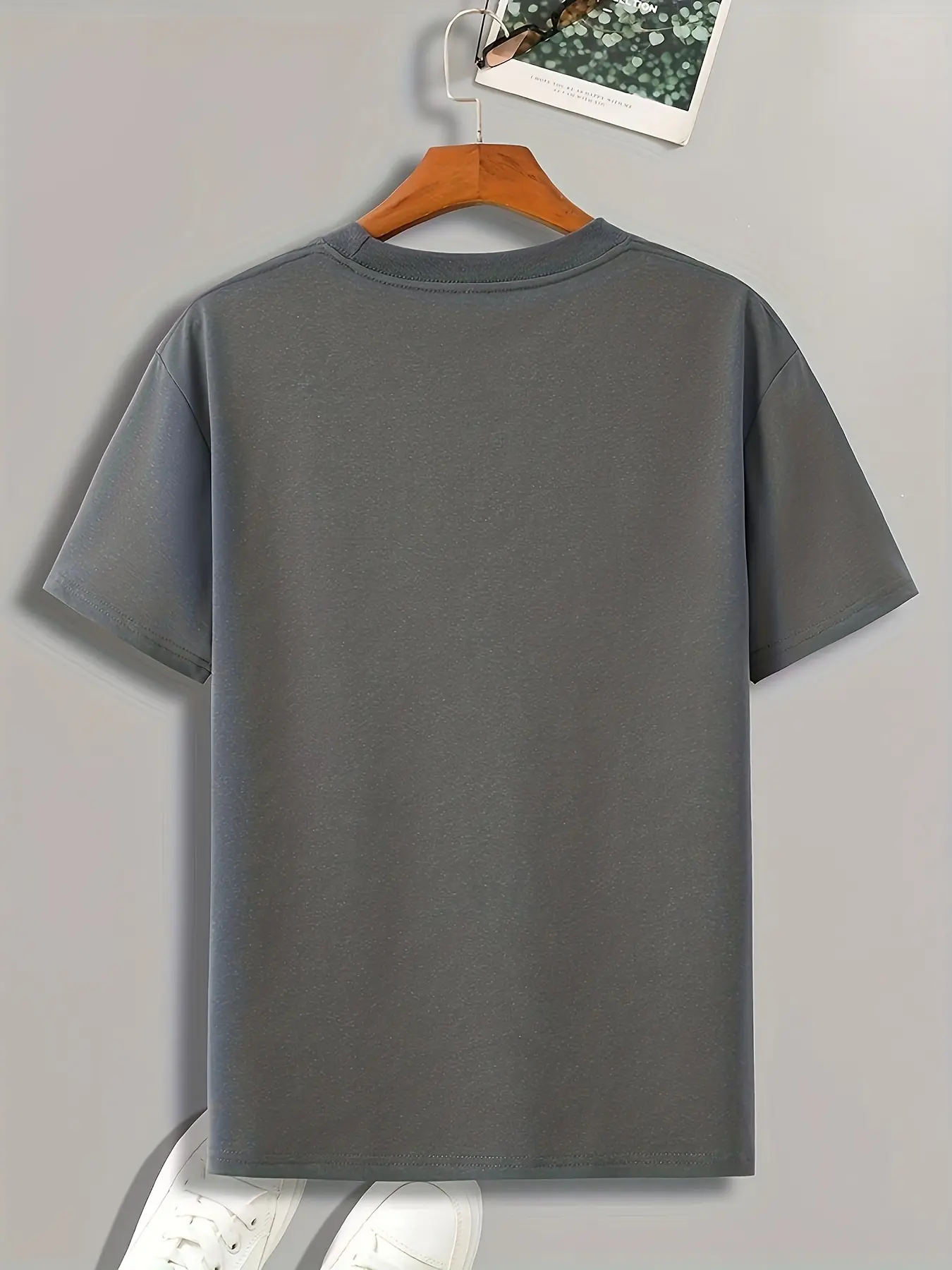 Men's summer 100% pure cotton fashionable casual loose vintage 1967 aged to perfection print round neck short sleeved T-shirt