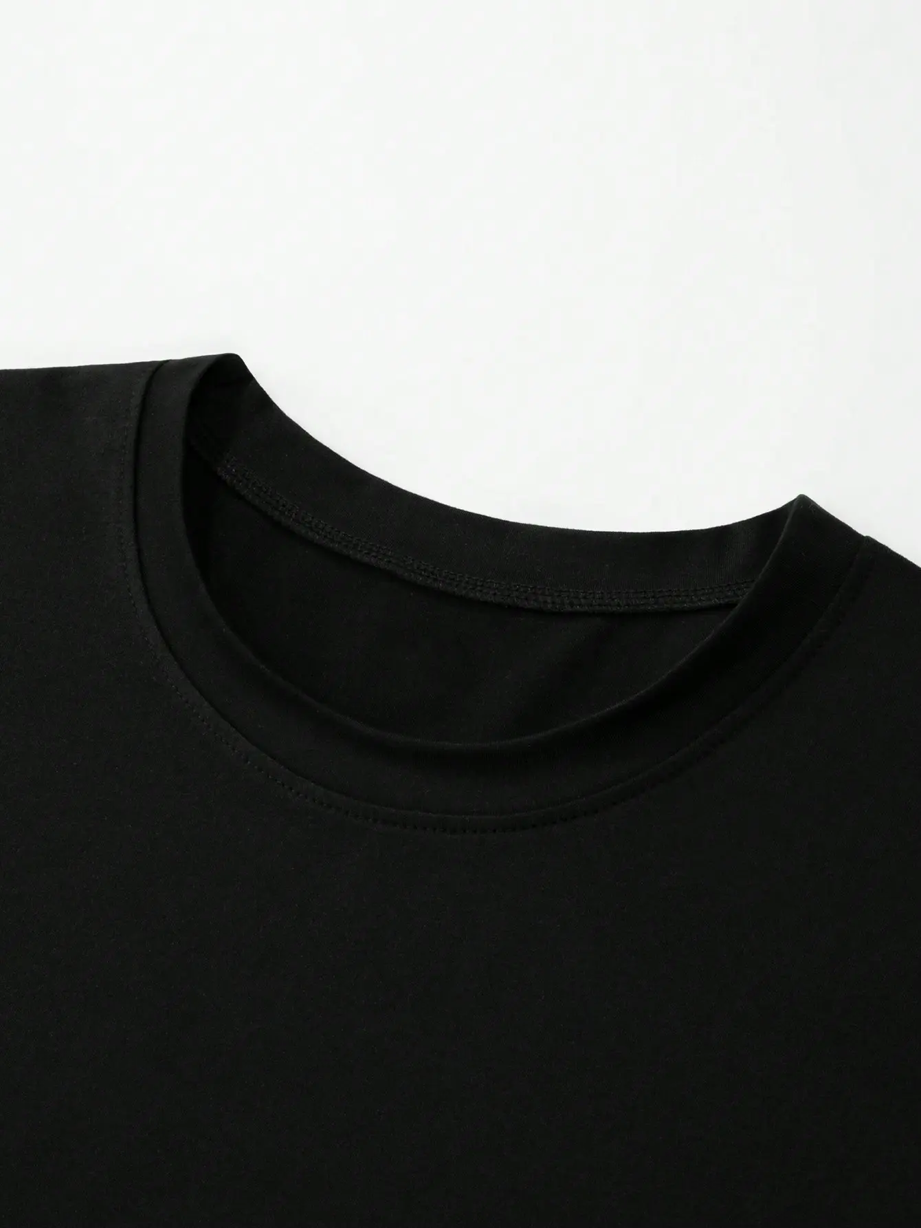 Men's Spring and Autumn 100% Cotton Comfortable Casual MILANO ITALIA Pattern Printed Round Neck Long Sleeve T-shirt Top