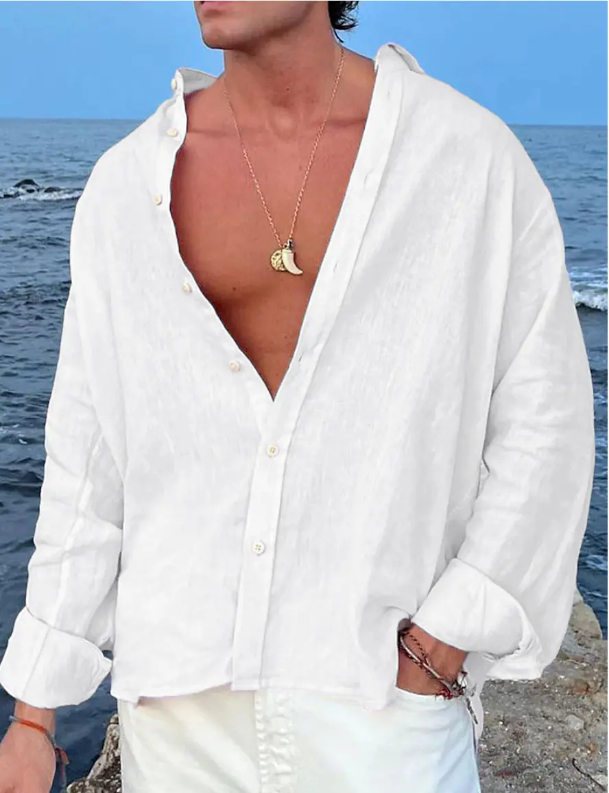 Men's Versatile Shirt for Multiple Occasions Breathable Quick Drying Outdoor Sports Shirt Spring and Autumn Street Casual Top