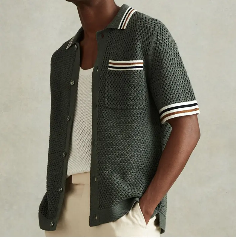 Summer Men's Polo Luxury Clothes Man Man Streetwear Festivaleras Shirts Basic Shirt Summer Short Sleeve Shirts