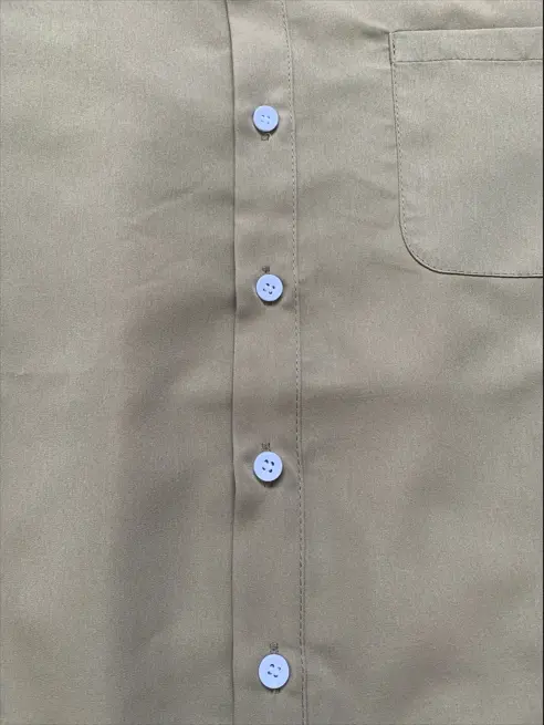 2025 Fashion Men's Spring and Autumn New Collection Collar Top Solid Color Casual Long Sleeve Versatile Casual Shirt