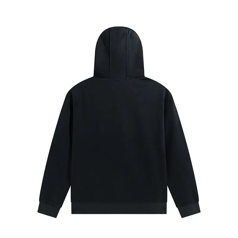 Autumn and Winter New Men's and Women's Pure Cotton Thick Round Lens Funny Couple's Sportswear Pullover Hooded Sweatshirt