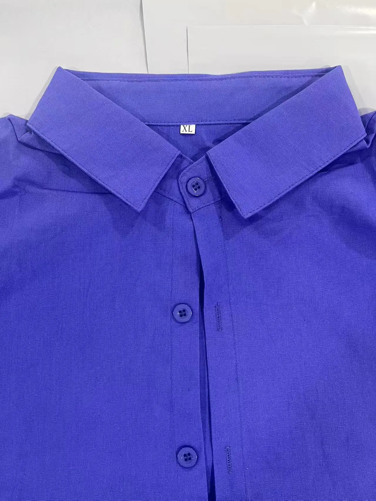 Cotton and linen men's shirt, men's V-neck shirt, cotton and linen shirt, cotton and linen shirt, cotton and linen top, solid co