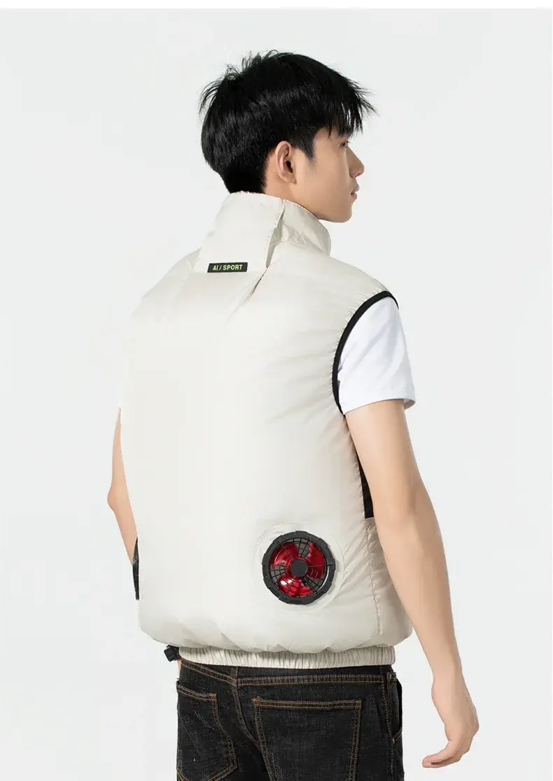 Summer Popular Intelligent Cooling Air Conditioning Clothing Outdoor Breathable Quick Drying Leisure Work Vest