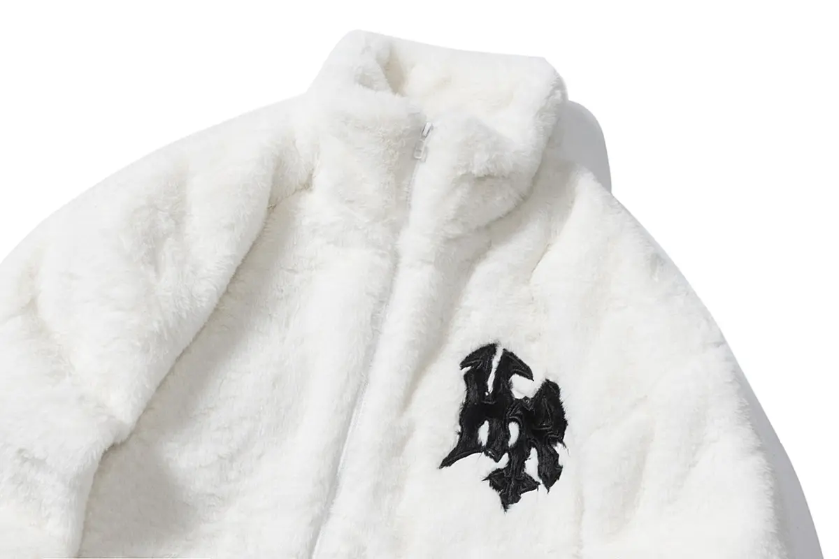 Street Men's Hip-hop Letter Embroidered Top Men's New Warm and Cold Resistant Jacket Men's Casual Jacket