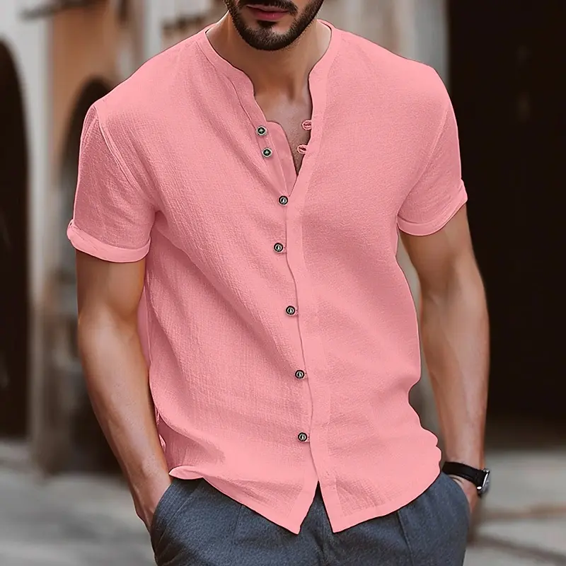 Beach Shirts Man Summer Shirt Cotton Linen Shirt Men Cotton Shirts Men Casual Shirts Summer Shirt Men Men Beach Shirt