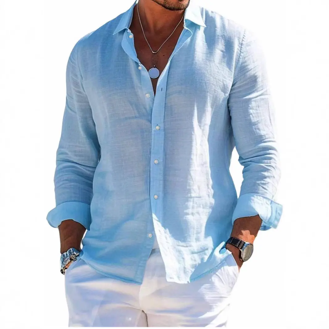 Tropical Style Vacation Style Breathable Quick Drying Hawaiian 3D Printed Shirt Men's Lapel Beach Short Sleeved Shirt Couple