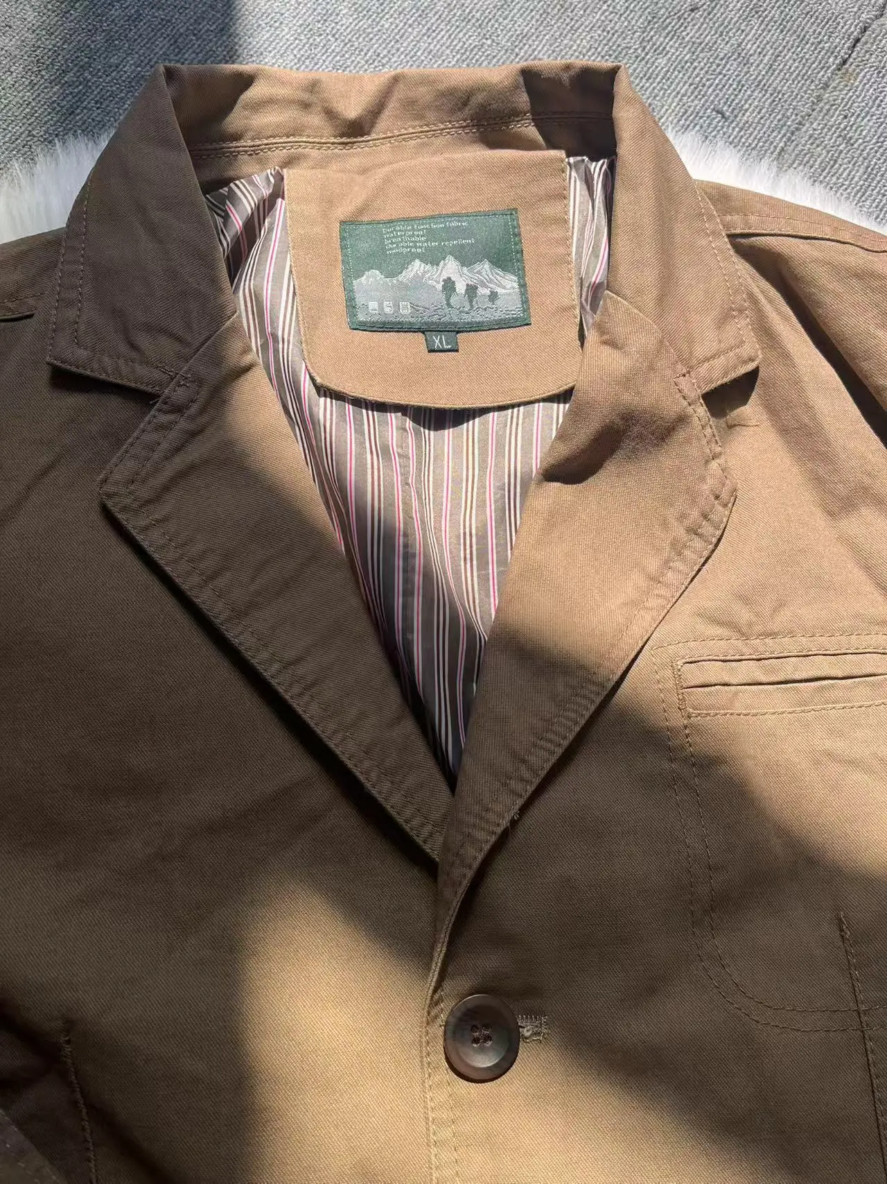 New Cotton Outdoor Comfortable Business Jacket for Men's Spring and Autumn Casual Fashion Suit for Men's Versatile Jacket