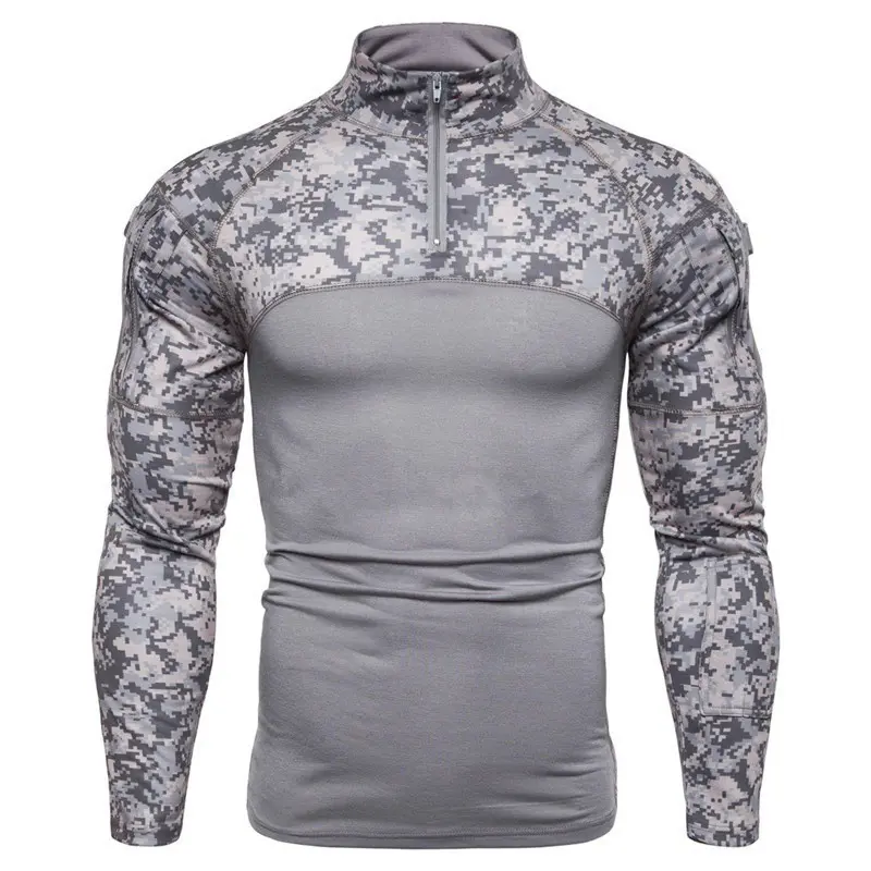 Outdoor Camouflage Combat Training Frog Tactical Suit Men's and Women's Universal Fitness Slim Fit Fast Drying Long Sleeved