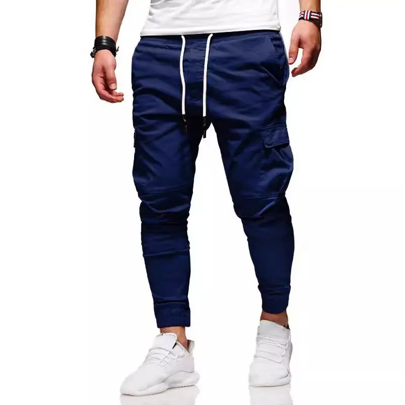Outdoor New Sports Elastic Pants for Men Quick Drying Windproof Pants for Men Casual Loose Jogging Pants for Men
