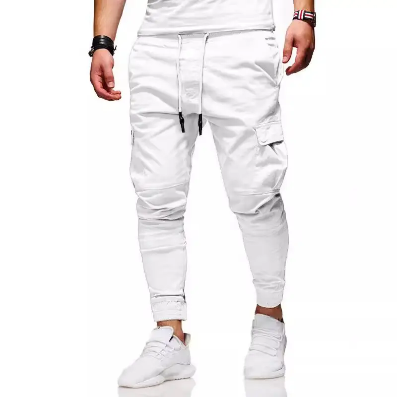 Outdoor New Sports Elastic Pants for Men Quick Drying Windproof Pants for Men Casual Loose Jogging Pants for Men