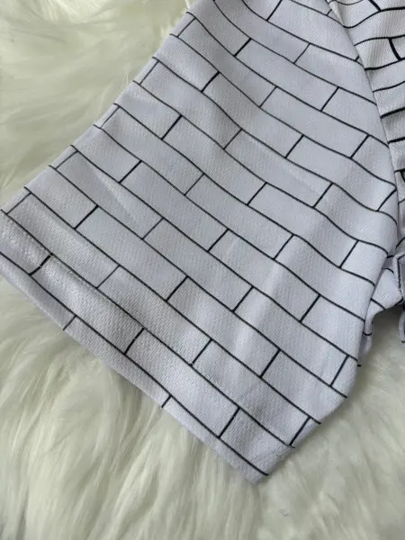 New Optical Illusion Round Neck 3D Digital Printing Plus Size Casual Daily Short Sleeved T-shirt