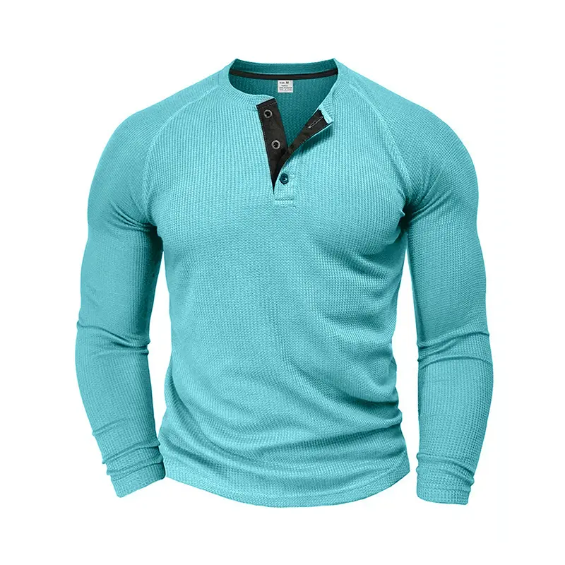 Spring and Autumn Men's T-shirt American Youth Loose Long Sleeve T-shirt Men's Fashion Simple Versatile Casual Top