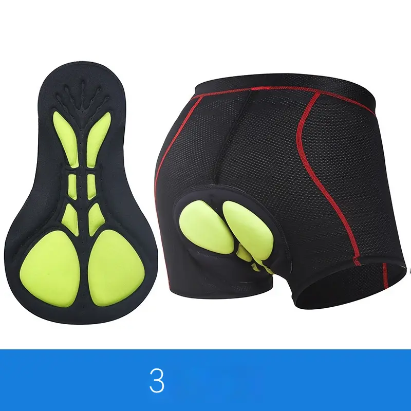 New Men's Cycling Shorts with Thick Silicone Bottom for Quick Drying Suitable for All Seasons Sports Cycling Equipment Shorts