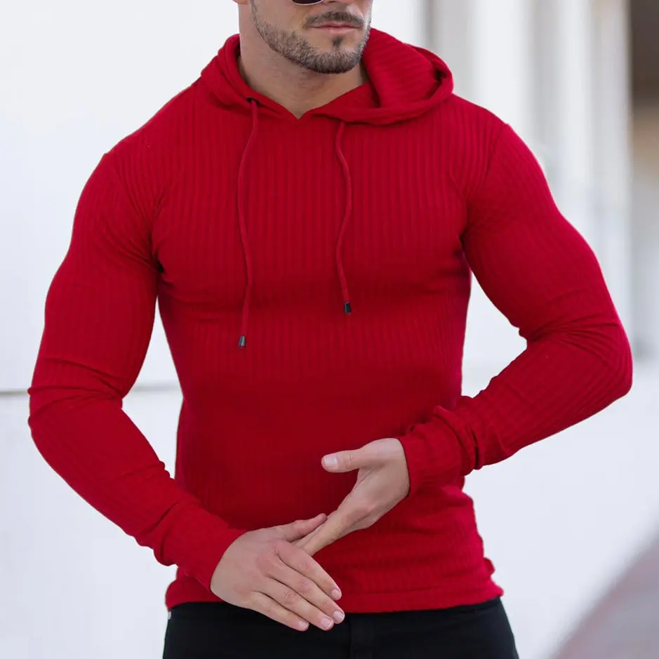 Spring and Autumn Hot Selling American Outdoor Fitness Hoodie Men's Fashion Warm and Casual Versatile Sweatshirt