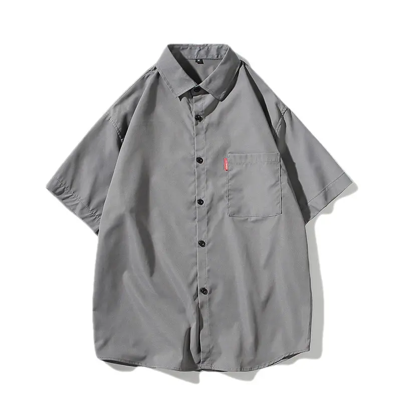 Men's Casual Shirt Lightweight Windbreaker Streetwear Outdoor Coat Waterproof Spring Autumn Male Fashion