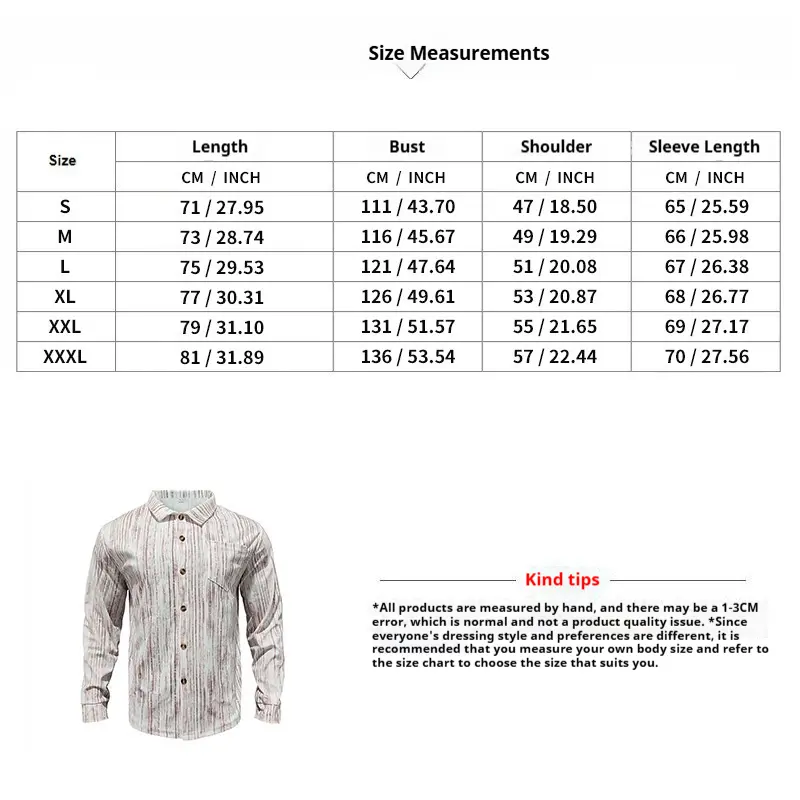 2025 New American Retro Tie Dye Men's Long Sleeved Shirt Trend Striped Casual Top Personalized Pocket Design Shirt