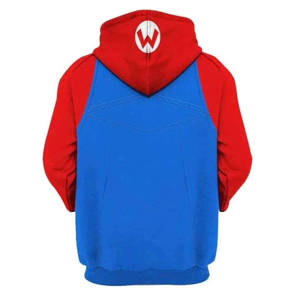 3D digital printing personalized autumn and winter hoodie role-playing hooded men's hoodie men's casual funny pullover hooded