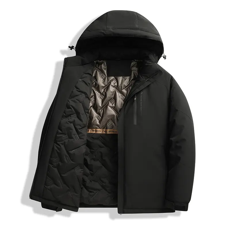 New Autumn Winter Outdoor Cotton Jacket for Both Men and Women Cold Resistant and Warm Jacket Men's Casual Jacket