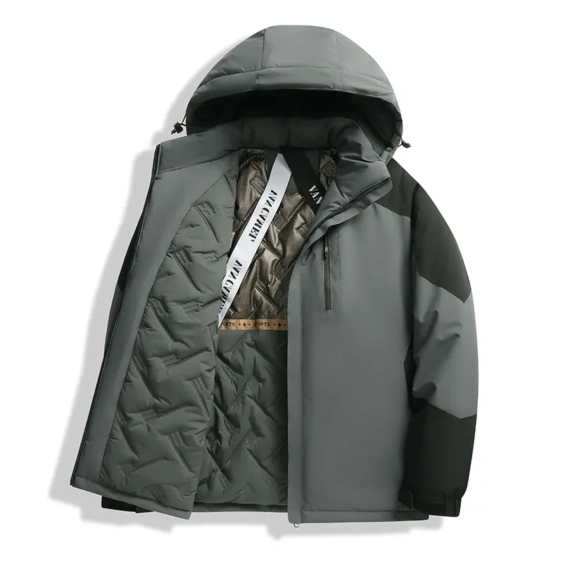 New Autumn Winter Outdoor Cotton Jacket for Both Men and Women Cold Resistant and Warm Jacket Men's Casual Jacket