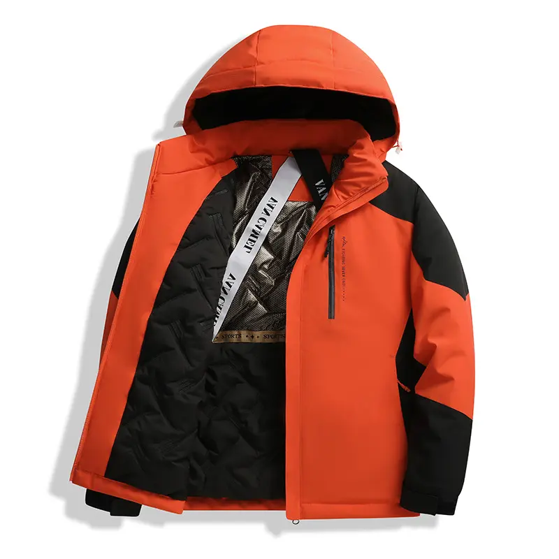 New Autumn Winter Outdoor Cotton Jacket for Both Men and Women Cold Resistant and Warm Jacket Men's Casual Jacket