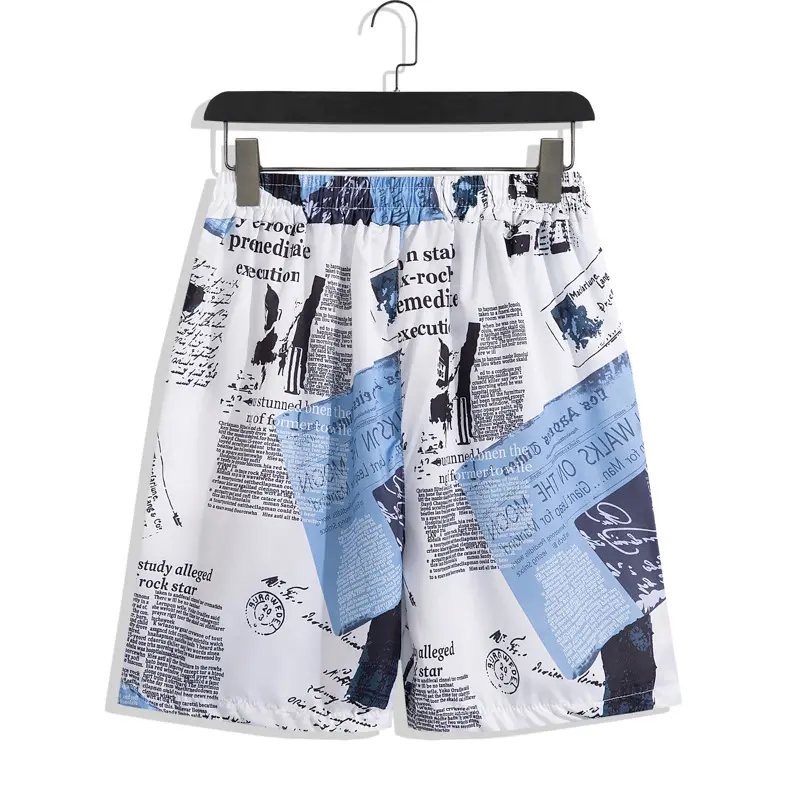 Men's Quick Drying Breathable Comfortable Hawaiian Suit Casual Flower Shirt Beach Shorts Two-piece Set Couple Vacation Style