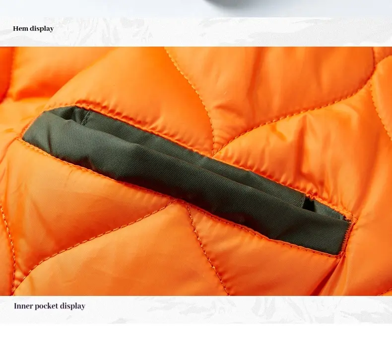 Fashionable men's autumn and winter solid color trendy pilot jacket men's warm and cold proof lapel top men's casual loose jack