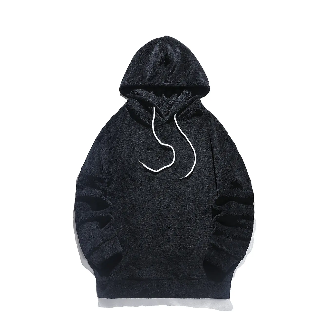 Autumn and Winter Casual Outdoor Sports Cool Hooded Sweatshirt Men's Fashionable Hoodie Coral Fleece