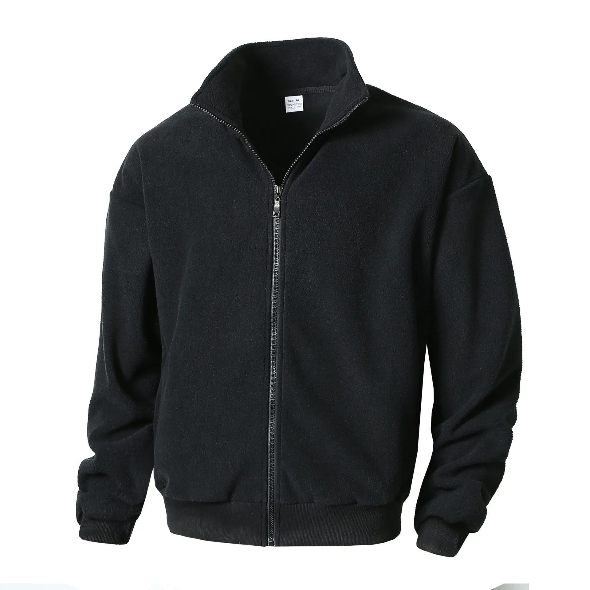 American Autumn and Winter New Classic Full Zipper Slim Fit Jacket Stand Collar Casual Workwear Warm Men's Top Sportswear Men's