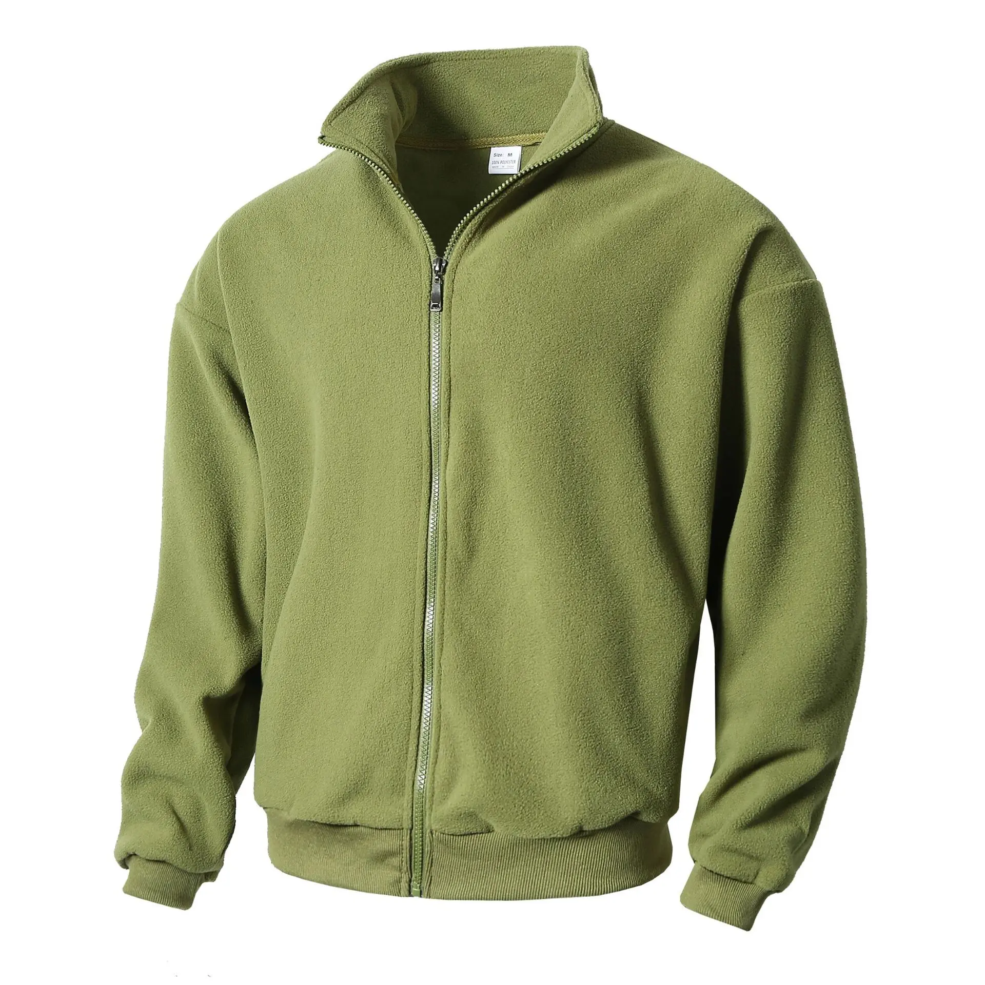 American Autumn and Winter New Classic Full Zipper Slim Fit Jacket Stand Collar Casual Workwear Warm Men's Top Sportswear Men's
