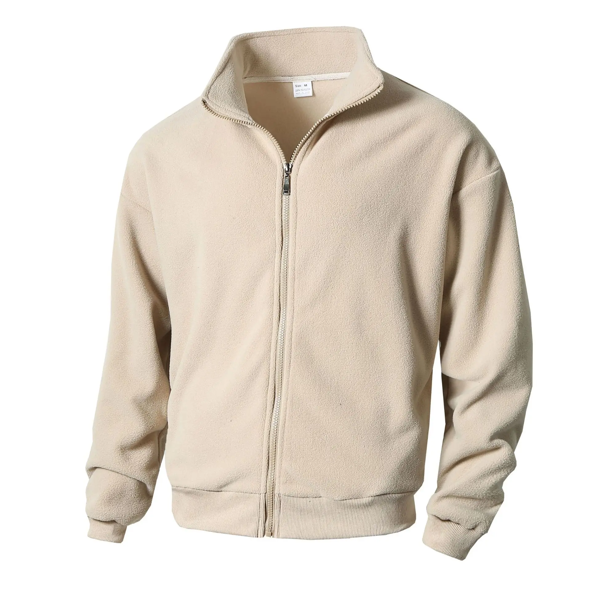 American Autumn and Winter New Classic Full Zipper Slim Fit Jacket Stand Collar Casual Workwear Warm Men's Top Sportswear Men's