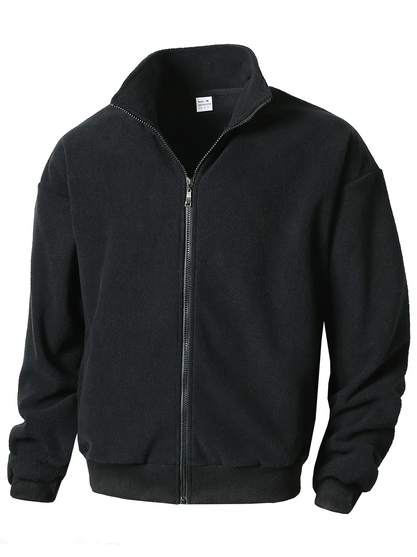 American Autumn and Winter New Classic Full Zipper Slim Fit Jacket Stand Collar Casual Workwear Warm Men's Top Sportswear Men's