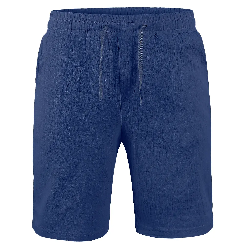 Men's Shorts Summer Breathable Beach Shorts Solid Color Loose Casual Lace up Bottoms Lightweight Comfortable shorts