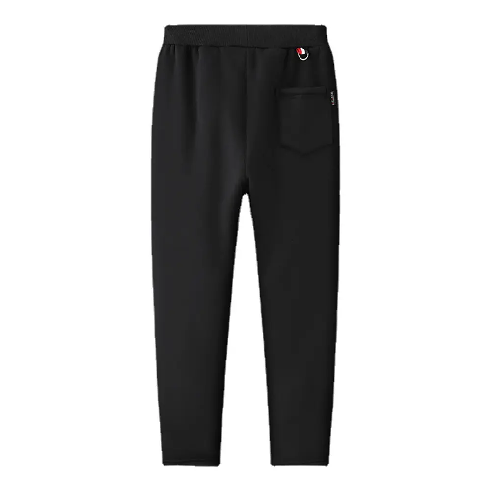 Winter Lambswool Warm Pants Men's Thick Fleece Thermal Trousers Men Fitness Jogging Drawstring Pants Male Sweatpants