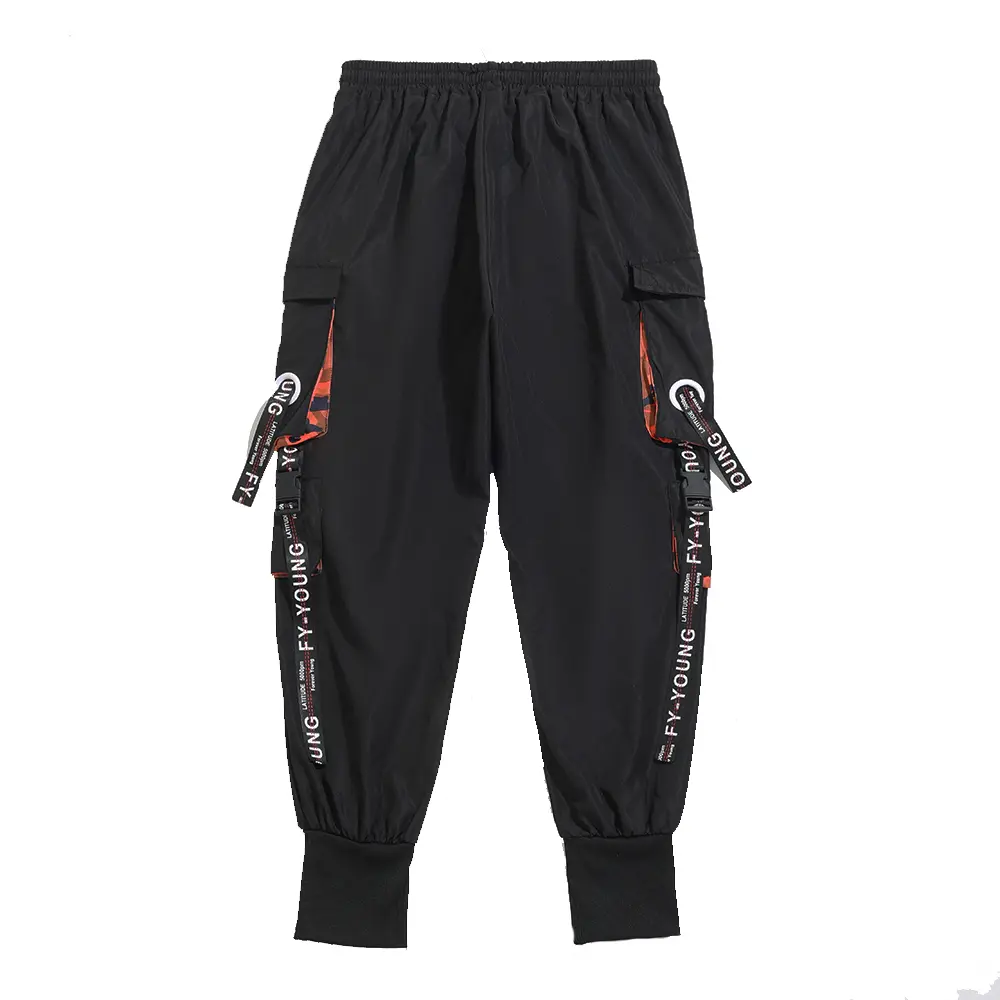 New Men's Cargo Pants Men Hip Hop Multi Pockets Track Trousers Casual Loose Fashion Cool Streetwear Pants
